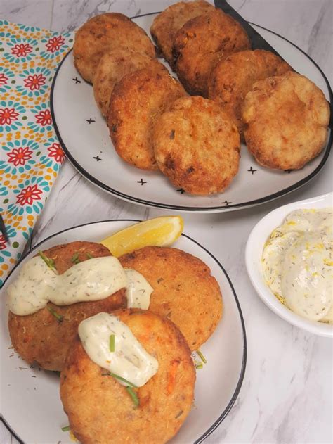 salmon fryer air croquettes crispy recipes jewish thisoldgal mom perfect recipe patties fried inside fish oven