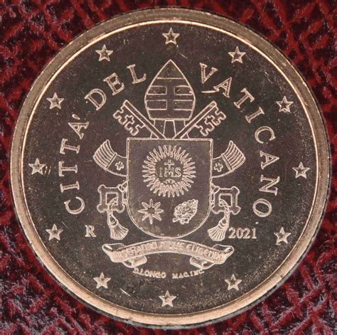 Vatican 2 Cent Coin 2021 Euro Coinstv The Online Eurocoins Catalogue