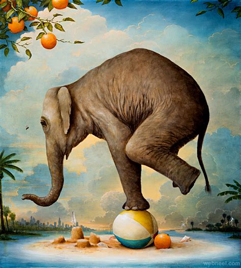 22 Creative American Surreal Paintings By Kevin Sloan Magical Realism