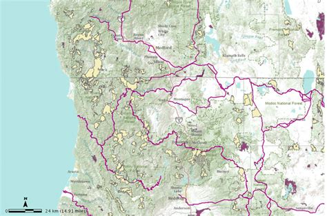 Conservation And Recreation Areas Of Interest Northern California And