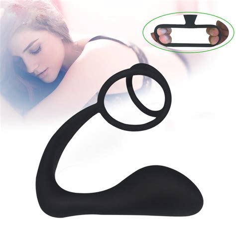 Buy Waterproof Silicone G Point Stimulate Prostate Massager Anal