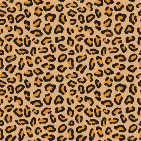 Leopard Seamless Pattern Leopard Spots Fashion Cheetah Print Popular