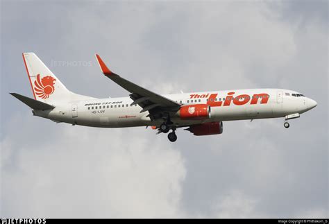 Hs Luv Boeing 737 8gp Thai Lion Air Phithakorns Jetphotos