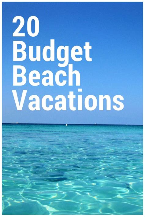 20 Affordable Summer Beach Destinations Across The Us Cheap Beach Vacations Beaches Vacation