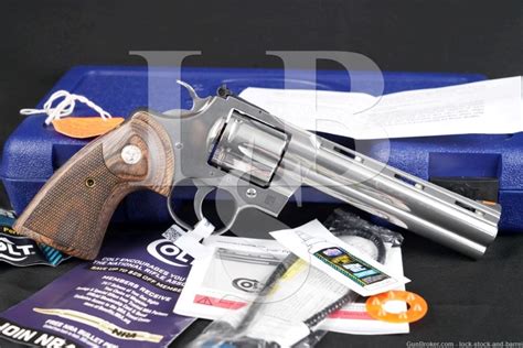 Colt Python Python Sp6wts 6 Stainless 357 Magnum Revolver 2020 2022