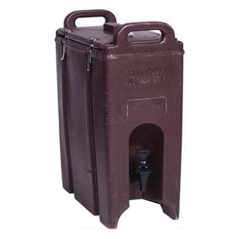 Its thick, reinforced lid is fitted with a rubber gasket to ensure high performance and superior temperature retention, helping to maintain the hot or cold temperatures of your beverages for up to 8 hours. Cambro (5 Gal) - CONCEPT Party Rentals - NYC
