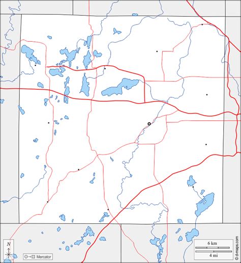 Waukesha County Free Map Free Blank Map Free Outline Map Free Base