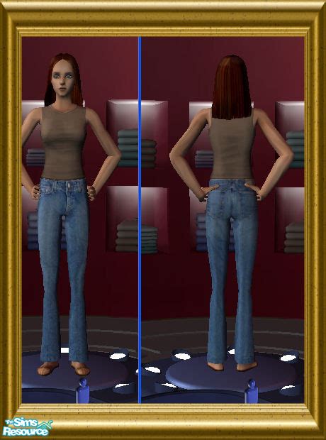 The Sims Resource Womans Jeans
