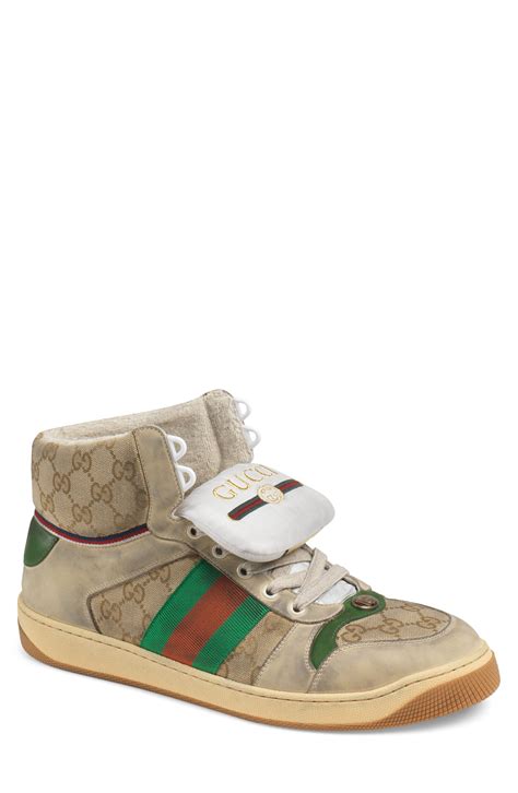 Mens Gucci Screener Sneaker Size 7us 6uk Beige The Fashionisto