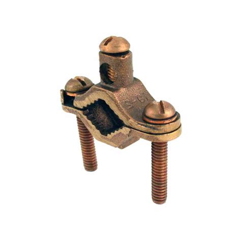 Bronze Direct Burial Bare Ground Clamps Bronze Screw Groundings