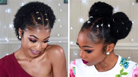 9 Easy Everyday Hairstyles For Natural Curly Hair Youtube