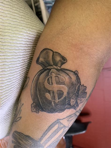Tattoo Money Bag