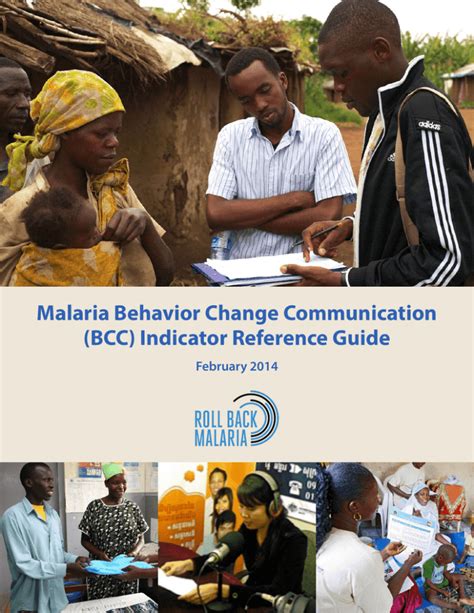 Malaria Behavior Change Communication Bcc Indicator