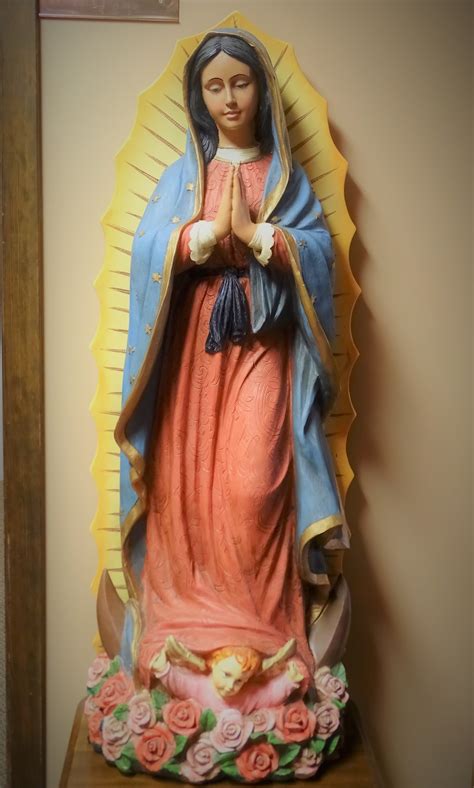 Our Lady Of Guadalupe Statue St Michaels Catholic Church