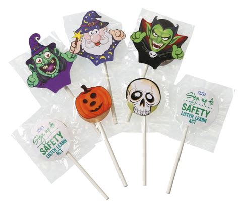 Halloween Lollipops Branded Lollipops Promotional Sweets