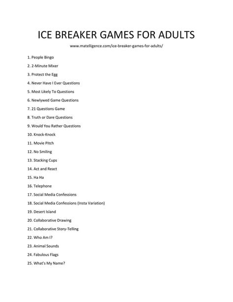 25 Best Ice Breaker Games For Adults Fun Activities Your Team Will Enjoy Laptrinhx News