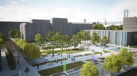 University Of Windsor Campus Master Plan Vg Architects