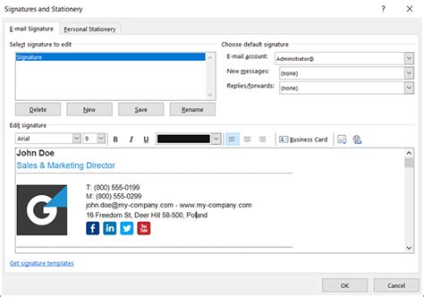 How To Set Up Email Signatures In Outlook 365 2023