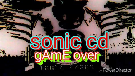 The Sonic Cd Game Over Crying Twins En In High Tone 4 Vs High