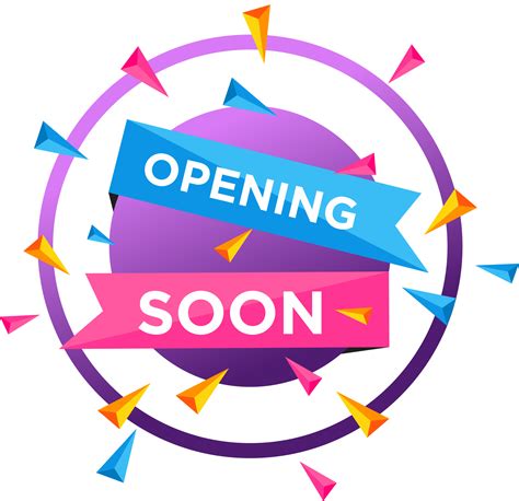Opening Soon Illustration 18867165 Png