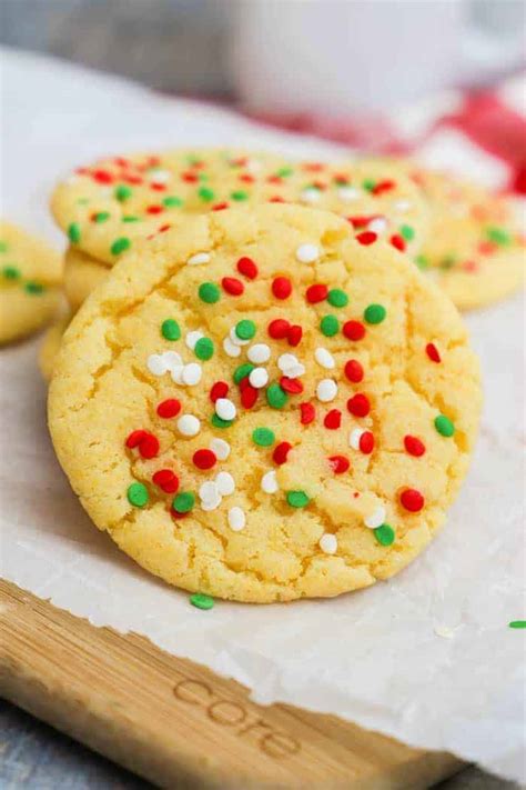 Yellow Cake Batter Christmas Cookies The Diary Of A Real Housewife