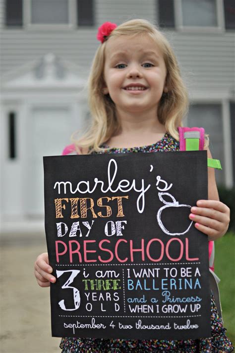 First Day Of School Sign