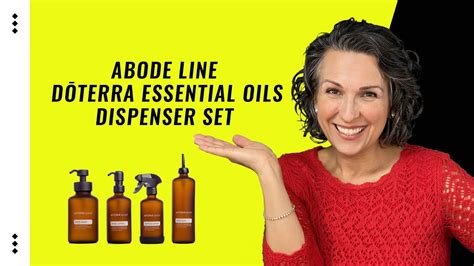 Abode Line Essential Oils DoTERRA Dispenser Set YouTube