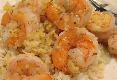 Shrimp Scampi Over Rice Recipe