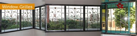 Wrought Iron And Mild Steel Window Grilles Singapore