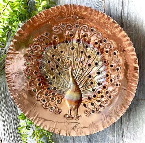 Buy copper decorative wall plaques and get the best deals at the lowest prices on ebay! Copper Peacock Wall Art By London Garden Trading | notonthehighstreet.com