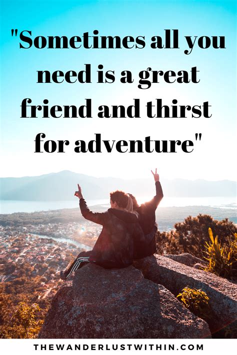 11 Most Creative Adventure Buddy Captions Travel Quotes