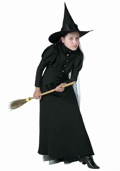 Witch Costume Costumes Halloween Wizard Child Oz