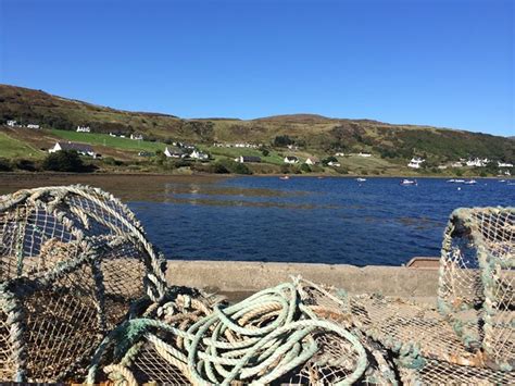 Uig Pier Isle Of Skye Where You Catch The Ferry To Lewis And Harris Or