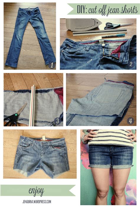 How To Cut Off Jean Shorts Hardon Clothes