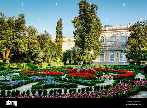The Museum Of Tourism And The Laid Out Gardens Set In The Croatian