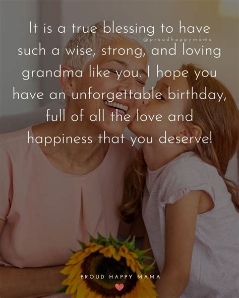 BEST Happy Birthday Grandma Quotes And Wishes With Images