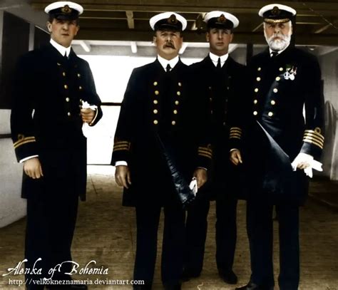 Titanics Officers Rms Titanic First Officer Murdoch