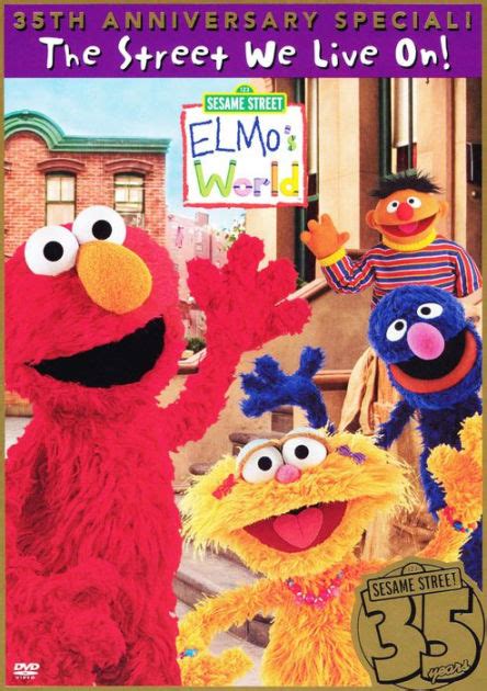 Sesame Street Elmos World The Street We Live On 35th Anniversary