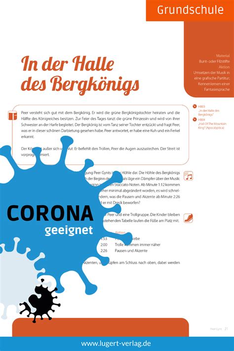 In der halle des bergkoenigs edvard grieg. Corona Unterrichtsmaterial Gratis Download: Peer Gynt - In ...