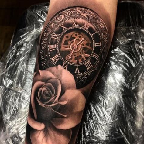 Best 23 clock tattoo design ideas for men and women. The 25+ best Clock tattoos ideas on Pinterest | Time piece ...
