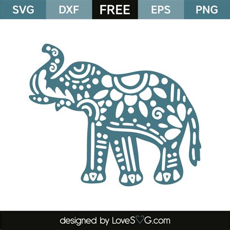 Elephant - Lovesvg.com