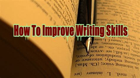 Tips To Improve Writing Skills In English Talib