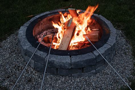 How Many Wall Blocks You Need To Build A Fire Pit Campfire Boss