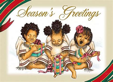 African Christmas Pictures Seasons Greetings African American
