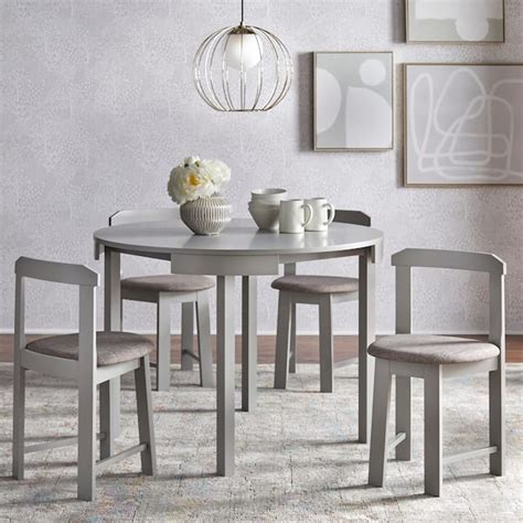 Harrisburg Tobey Compact Round Dining Set On Sale Overstock 20616440