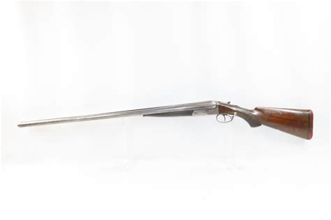 Scarce Antique Colt Model 1883 Hammerless 10 Gauge Double Barrel