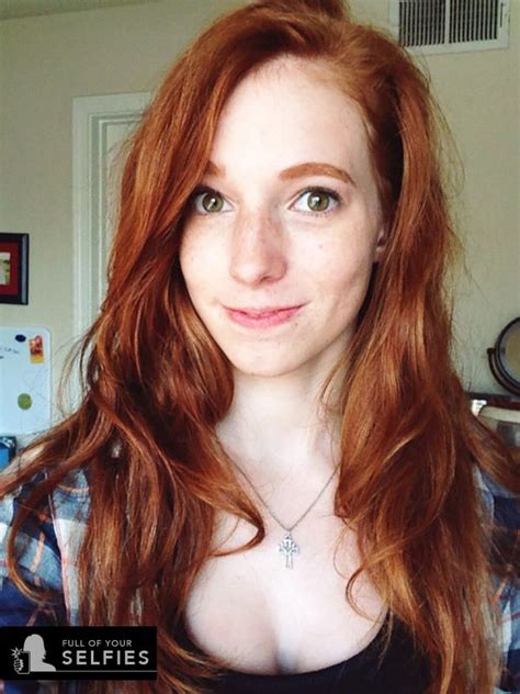Hot Redhead Selfies 12 Pics Redheads Freckles