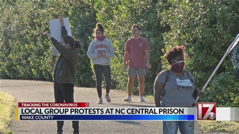 Groups Protest At Nc Prison In Raleigh As Many Inmates In Us Catch