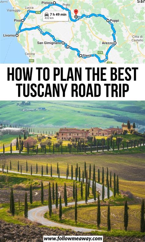 The Ultimate Tuscany Road Trip Itinerary Road Trip Itinerary Tuscany