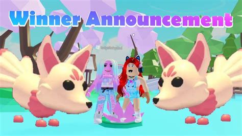 Roblox Adopt Me Legendary Pet Giveaway Winner Announcements Youtube